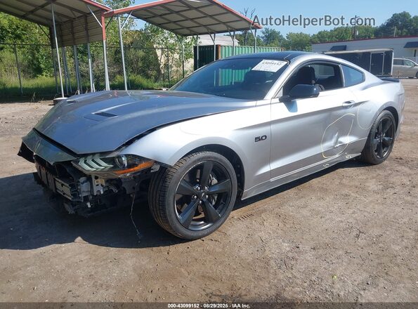 1FA6P8CF8M5116856 2021 FORD MUSTANG Silver Front left