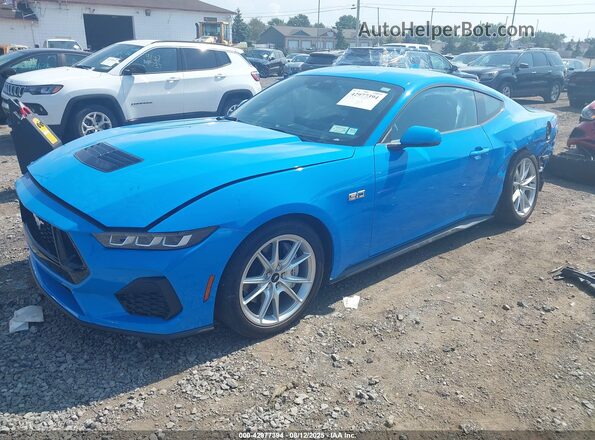 1FA6P8CF8R5400432 2024 FORD MUSTANG Blue 