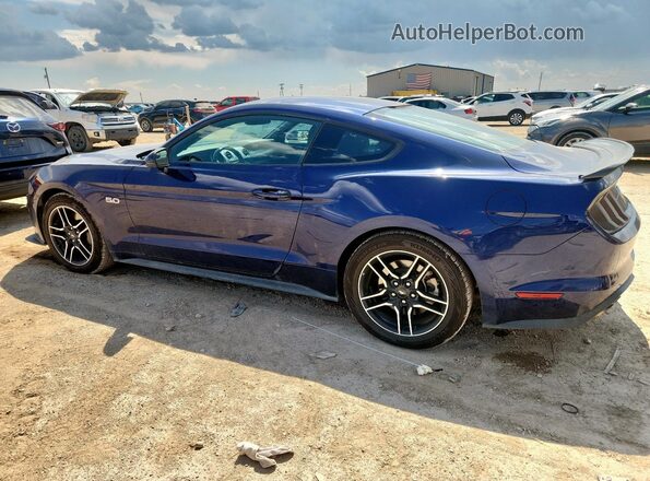 1FA6P8CF9J5157234 2018 FORD MUSTANG Blue 