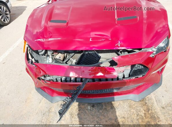 1FA6P8CF9L5114130 2020 FORD MUSTANG Red Vista frontal