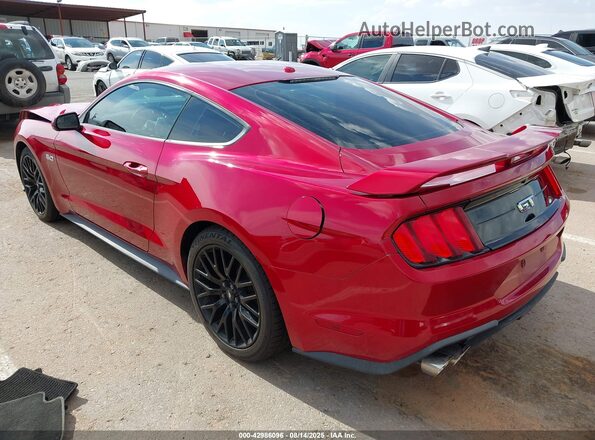 1FA6P8CF9L5114130 2020 FORD MUSTANG Red Trasero izquierdo