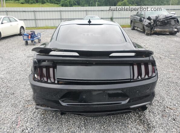1FA6P8TH3L5161302 2020 FORD MUSTANG Черный Вид сзади