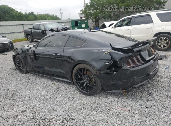 1FA6P8TH3L5161302 2020 FORD MUSTANG Черный Задняя левая четверть