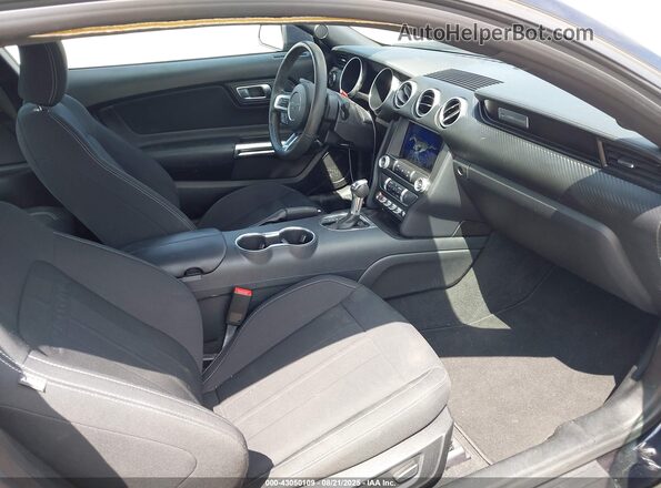 1FA6P8TH5M5152151 2021 FORD MUSTANG Dark Blue Вид салону спереду