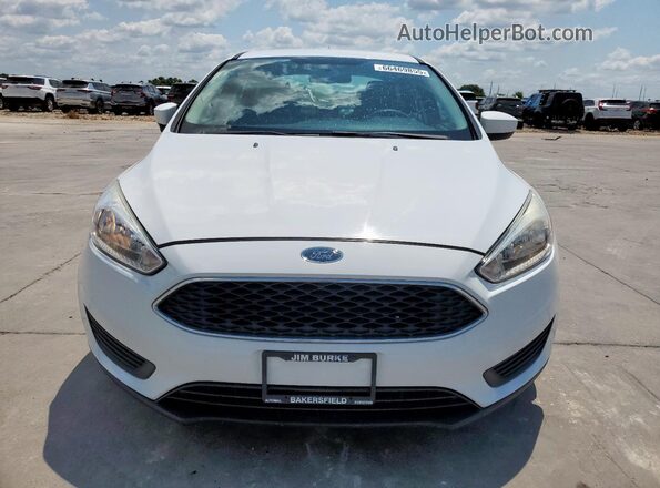 1FADP3F28JL288637 2018 FORD FOCUS White 