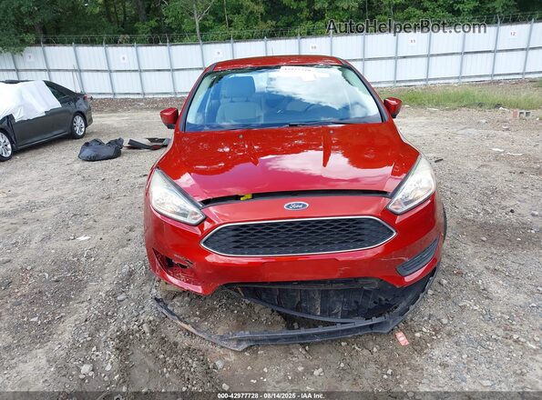 1FADP3F29JL319037 2018 FORD FOCUS Red 