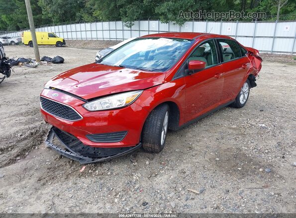 1FADP3F29JL319037 2018 FORD FOCUS Red 