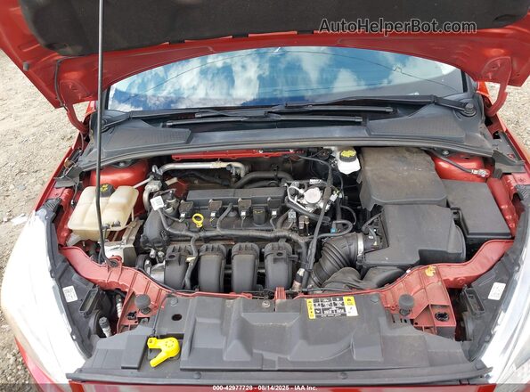 1FADP3F29JL319037 2018 FORD FOCUS Red 