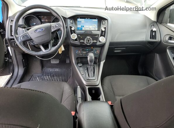 1FADP3H25JL223385 2018 FORD FOCUS Black 