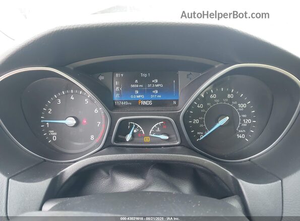 1FADP3J25JL273391 2018 FORD FOCUS Black 