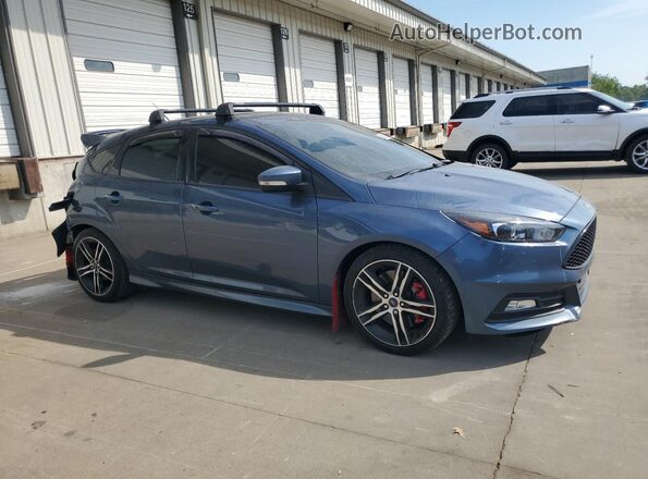 1FADP3L9XJL258086 2018 FORD FOCUS Blue 