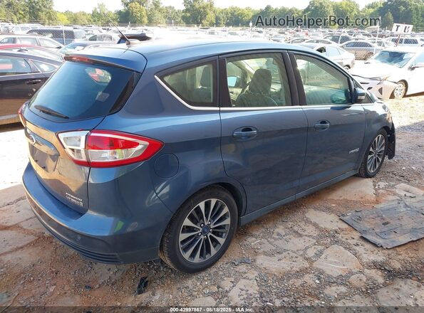 1FADP5DU7JL102490 2018 FORD C-MAX HYBRID Blue Հետևի աջ