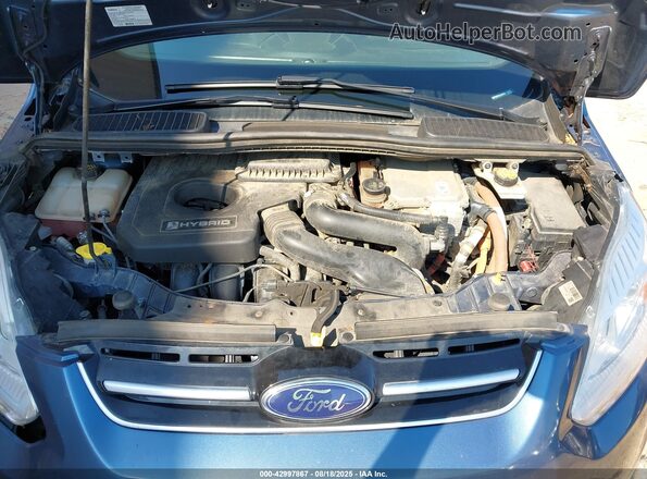 1FADP5DU7JL102490 2018 FORD C-MAX HYBRID Blue Հետևի տեսք