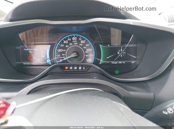 1FADP5DUXJL105058 2018 FORD C-MAX Black Vista de los asientos traseros