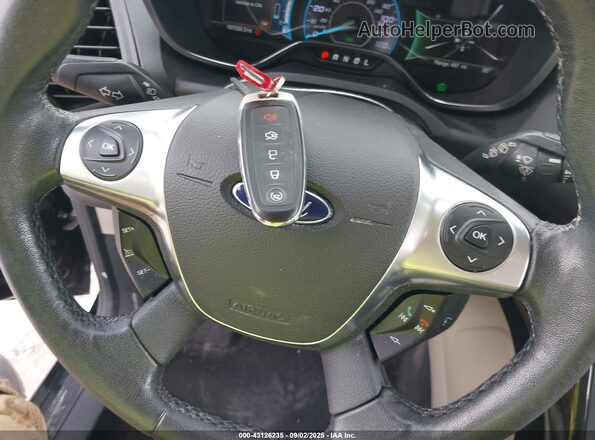 1FADP5DUXJL105058 2018 FORD C-MAX Black Vista del salpicadero