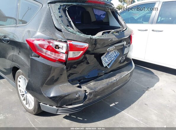 1FADP5EU3HL108599 2017 FORD C-MAX ENERGI Black Widok z przodu