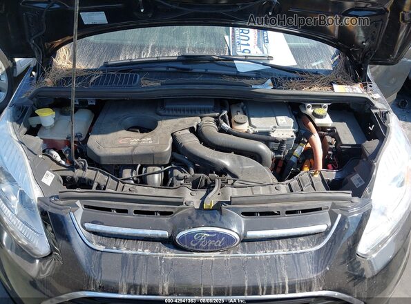 1FADP5EU3HL108599 2017 FORD C-MAX ENERGI Black Widok z tyłu