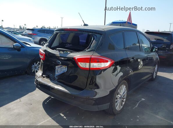 1FADP5EU3HL108599 2017 FORD C-MAX ENERGI Black Tył prawy