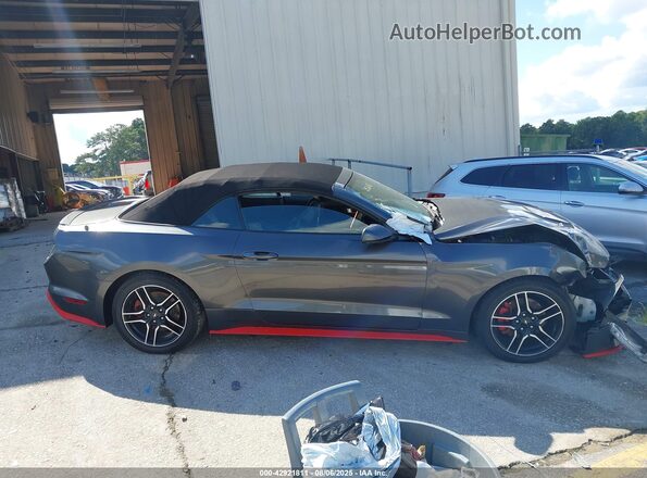 1FATP8UH0J5110242 2018 FORD MUSTANG Gray 