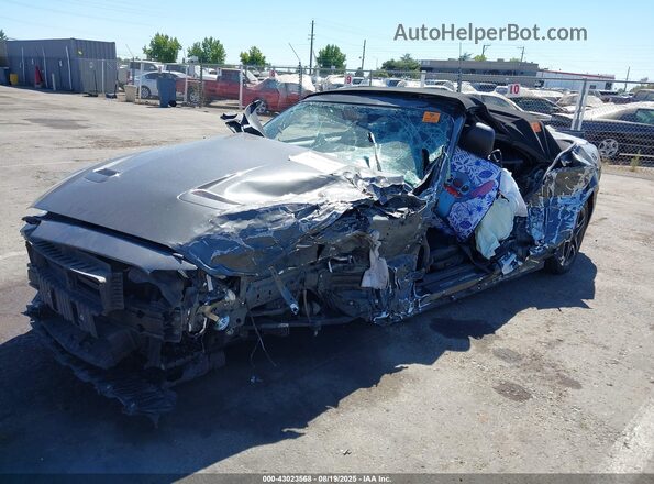 1FATP8UH1L5126095 2020 FORD MUSTANG Серый Передняя левая четверть