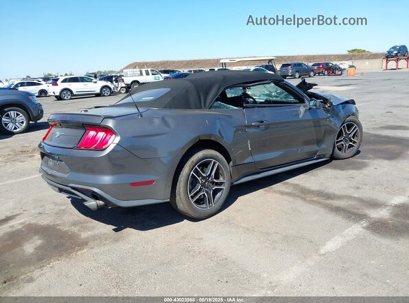 1FATP8UH1L5126095 2020 FORD MUSTANG Серый Задняя правая четверть