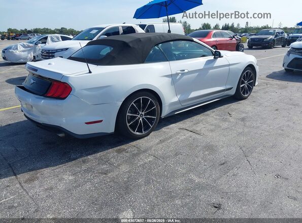 1FATP8UH4M5114475 2021 FORD MUSTANG White Задня права чверть