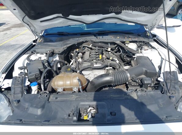 1FATP8UH4M5114475 2021 FORD MUSTANG White Вид ззаду