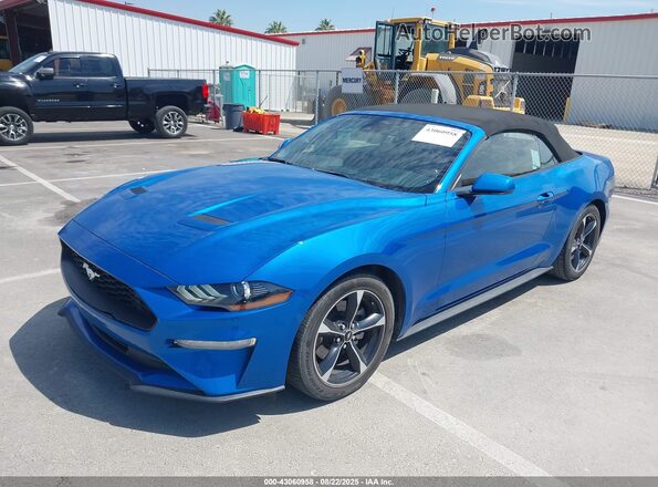 1FATP8UH4M5140557 2021 FORD MUSTANG Синий 
