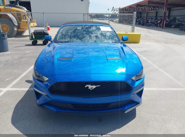 1FATP8UH4M5140557 2021 FORD MUSTANG Синий 