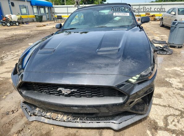 1FATP8UH8J5138578 2018 FORD MUSTANG Черный 