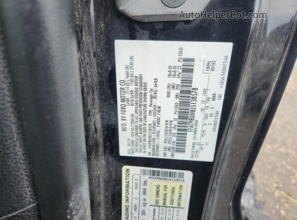 1FATP8UH8J5138578 2018 FORD MUSTANG Черный 