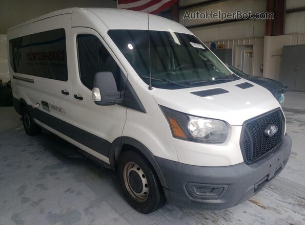 1FBAX2C83MKA89476 2021 FORD TRANSIT White Przód prawy
