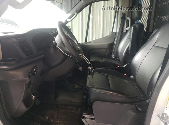1FBAX2C83MKA89476 2021 FORD TRANSIT White Widok wnętrza z przodu
