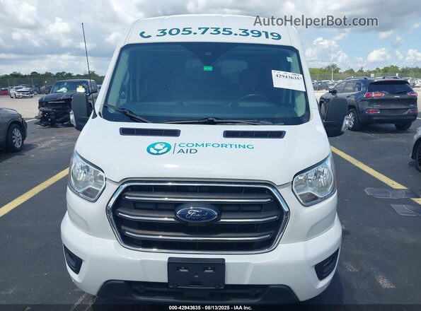 1FBAX2C89LKA61020 2020 FORD PASSENGER White Vista del cuadro de instrumentos