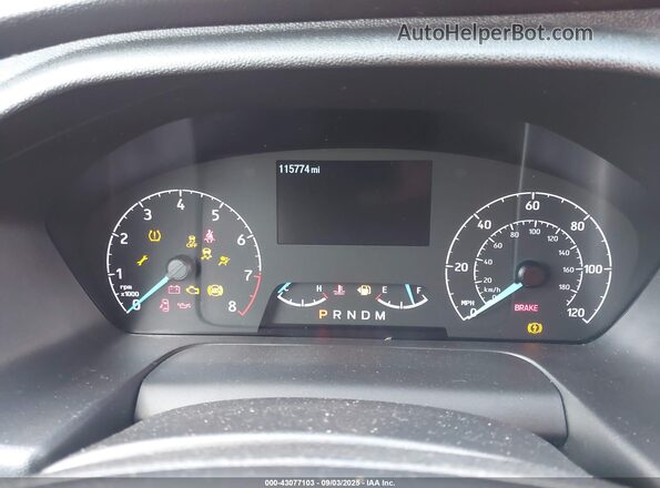 1FBAX2Y85NKA45280 2022 FORD PASSENGER Red უკანა სავარძლების ხედი