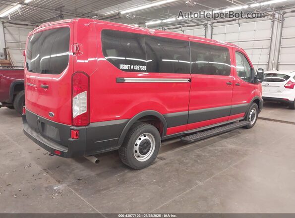 1FBAX2Y85NKA45280 2022 FORD PASSENGER Red უკანა მარჯვენა