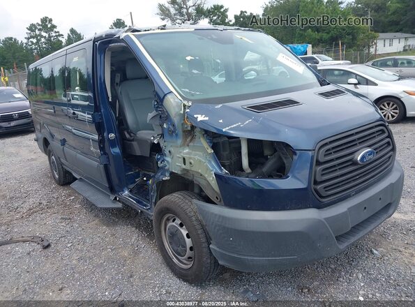 1FBZX2ZM4JKA69255 2018 FORD TRANSIT Navy Դիմացի տեսք