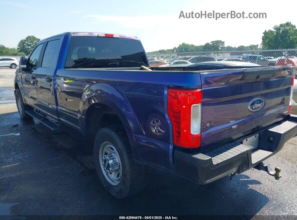 1FD7W3ET7HEC03902 2017 FORD F-350 CHASSIS Blue Հետևի ձախ