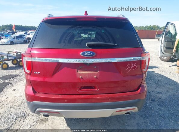 1FM5K7D83HGA66565 2017 FORD FORD EXPLORER Red 