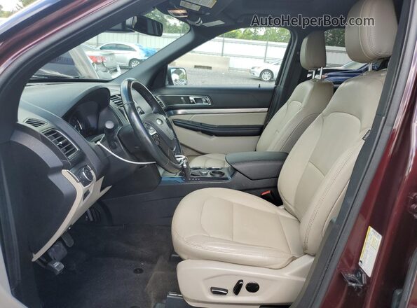 1FM5K7D84JGC31027 2018 FORD FORD EXPLORER Burgundy 
