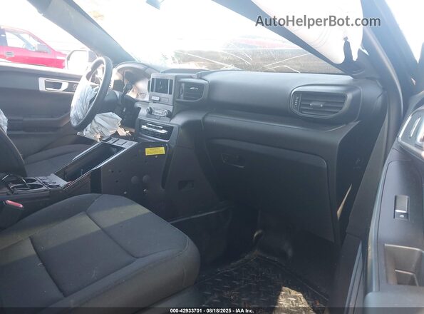 1FM5K8AB9RGA61877 2024 FORD POLICE INTERCEPTOR Черный Вид салона спереди