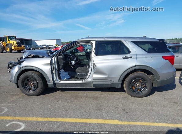 1FM5K8ABXMGC00973 2021 FORD POLICE INTERCEPTOR Серебряный 