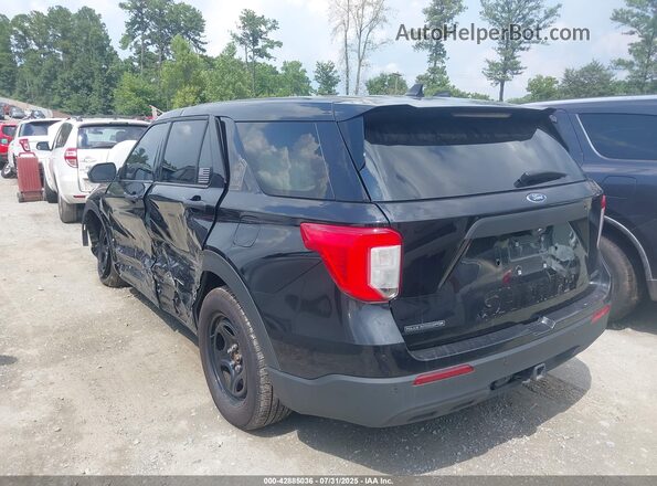 1FM5K8AC5RGA62131 2024 FORD POLICE INTERCEPTOR Black Tył lewy