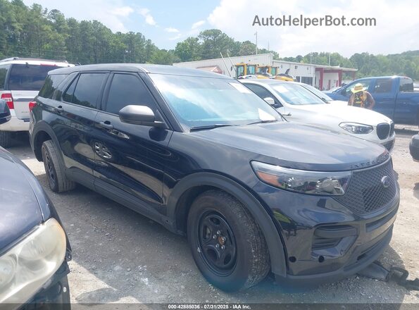1FM5K8AC5RGA62131 2024 FORD POLICE INTERCEPTOR Black Widok wnętrza z tyłu