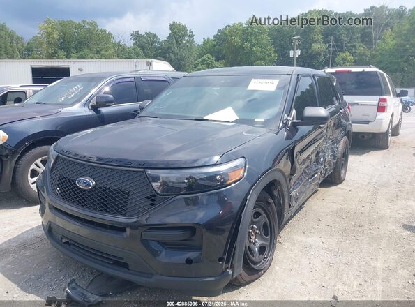 1FM5K8AC5RGA62131 2024 FORD POLICE INTERCEPTOR Black Przód lewy