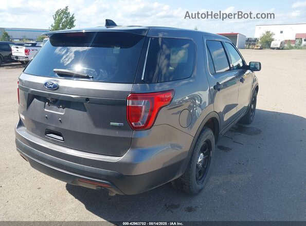 1FM5K8AR5HGA27964 2017 FORD POLICE INTERCEPTOR Gray Rear right