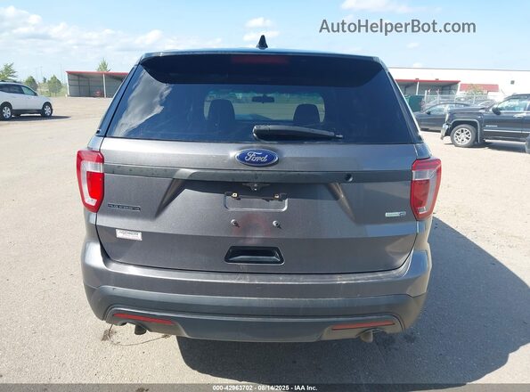 1FM5K8AR5HGA27964 2017 FORD POLICE INTERCEPTOR Gray 