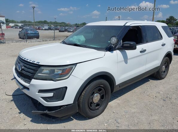 1FM5K8AR8GGA52758 2016 FORD POLICE INTERCEPTOR White Front left