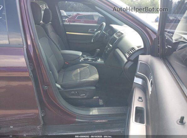 1FM5K8D85JGA40982 2018 FORD FORD EXPLORER Burgundy 