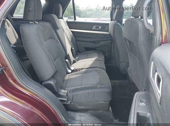 1FM5K8D85JGA40982 2018 FORD FORD EXPLORER Burgundy 